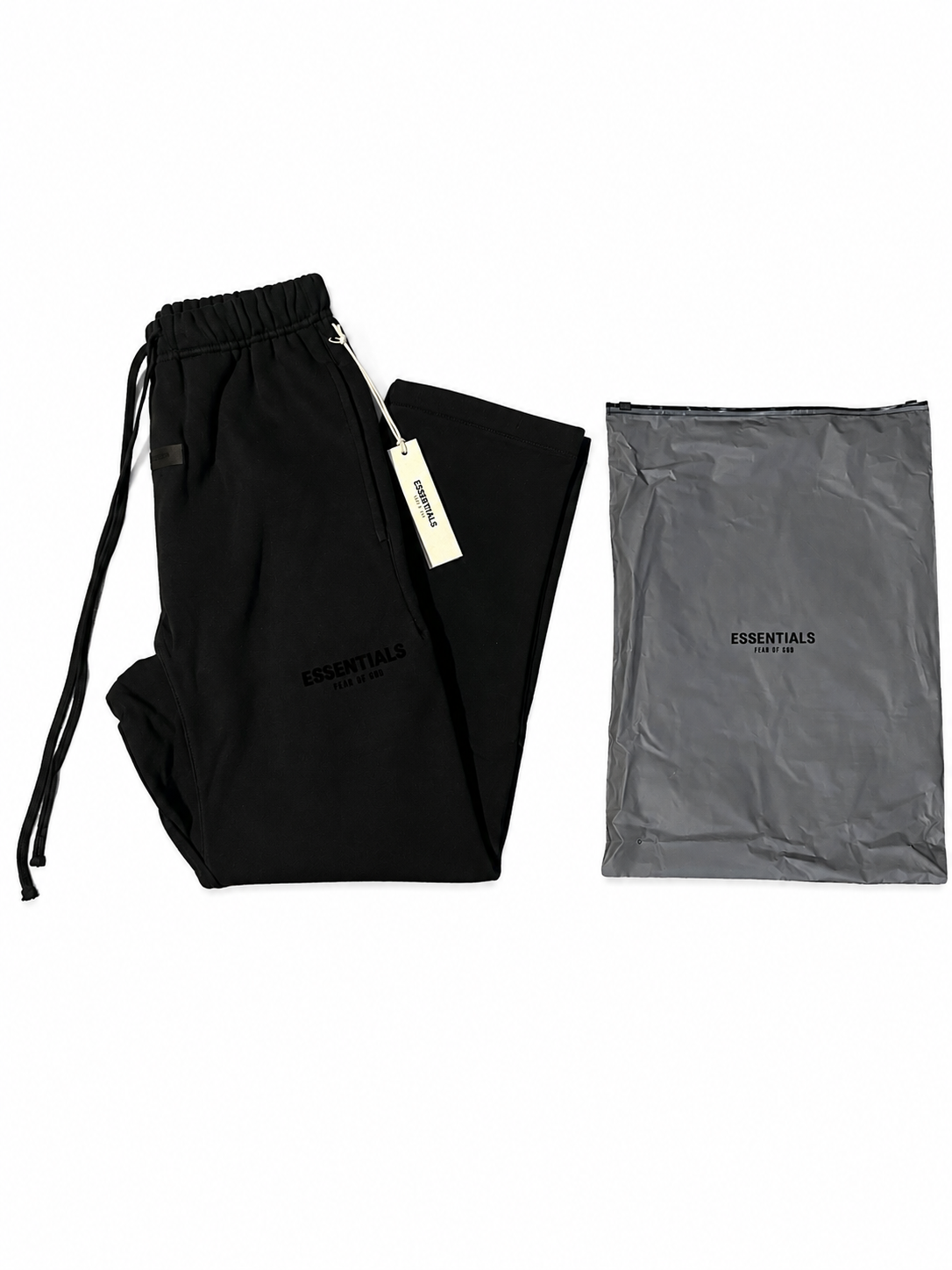Black baggy sweatpeants