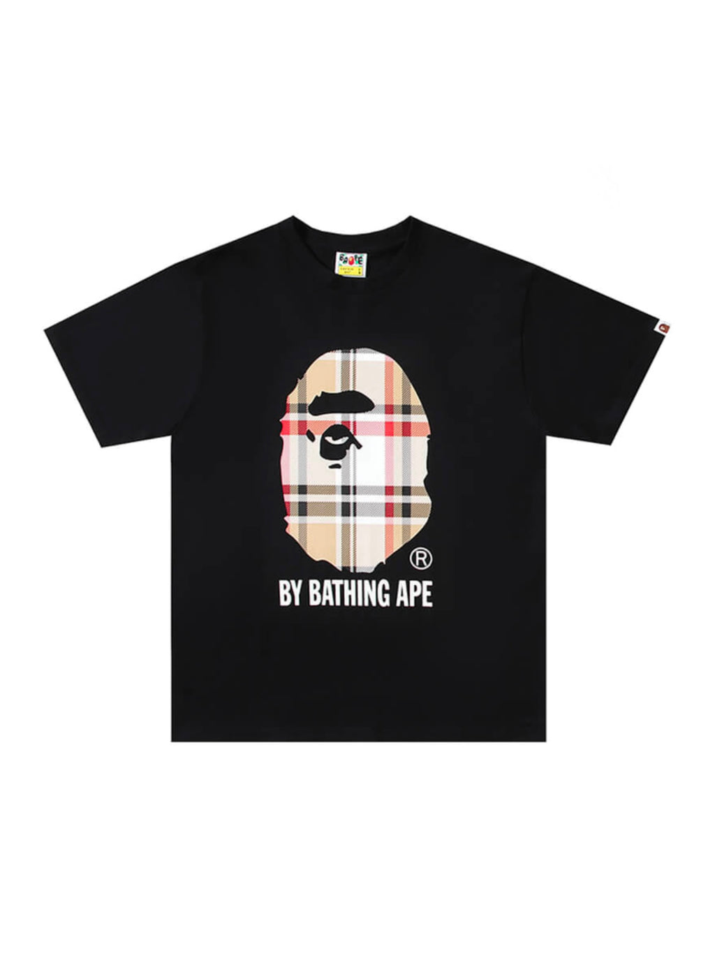 Black shirt with partern designs