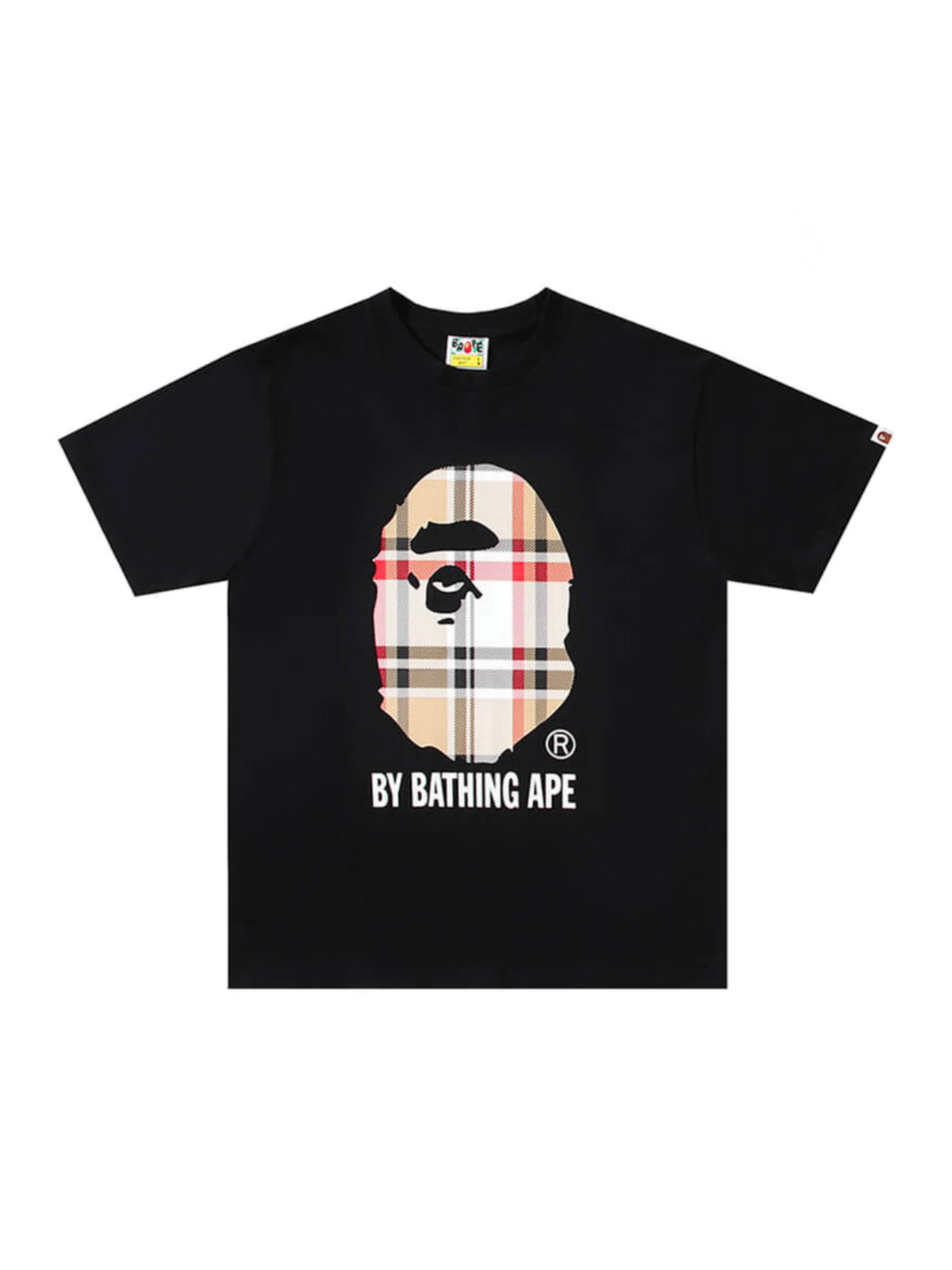 Black shirt with partern designs