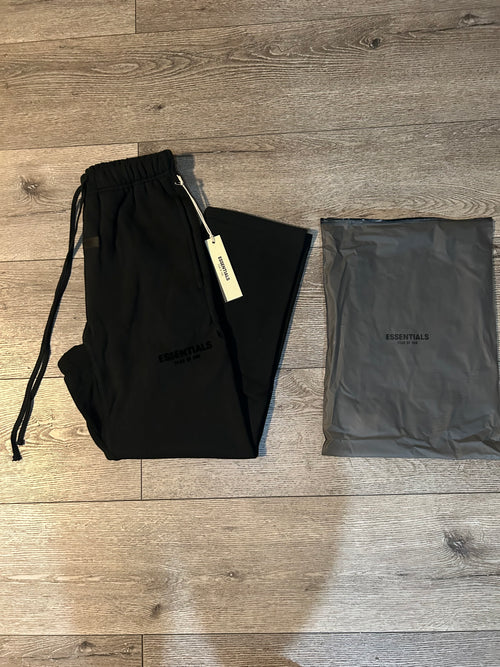 Black baggy sweatpeants