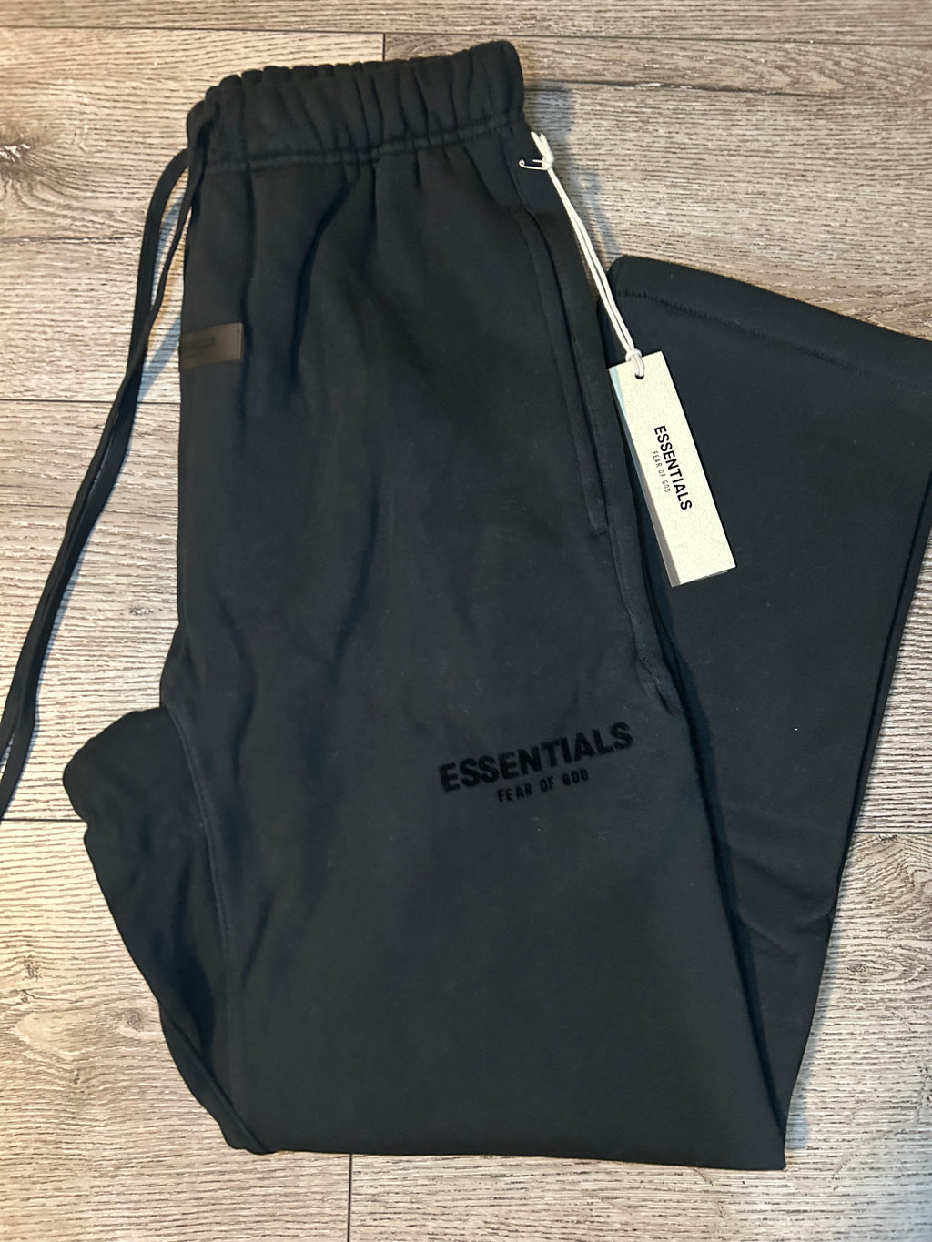 Black baggy sweatpeants