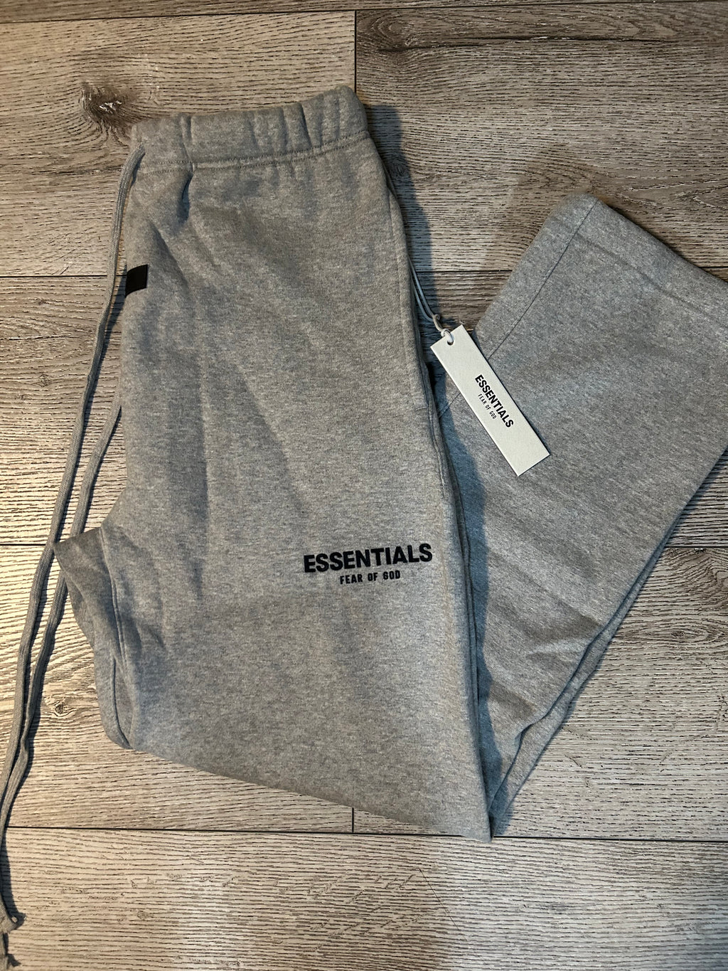 Grey baggy sweatpeants