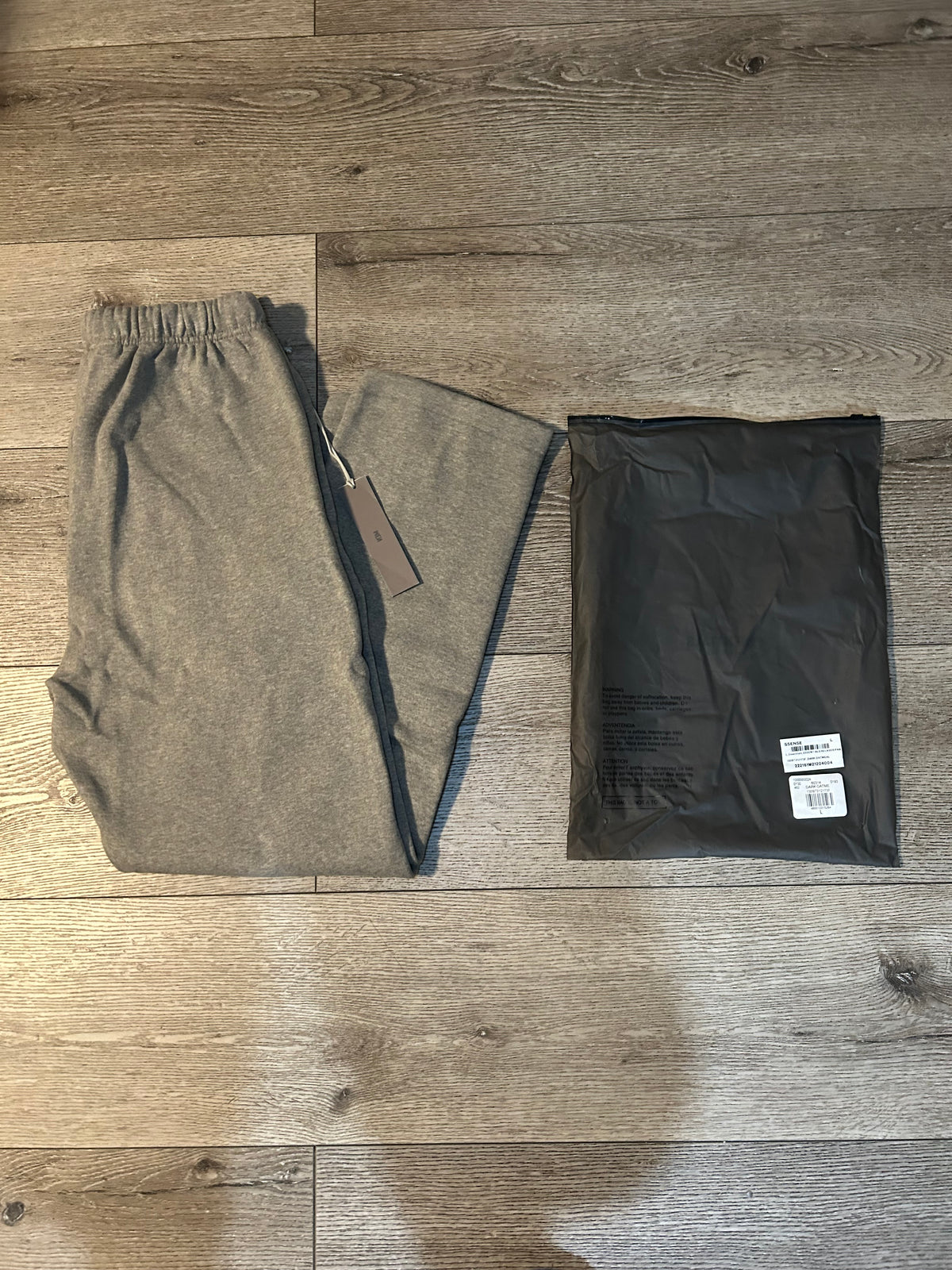 Grey baggy sweatpeants