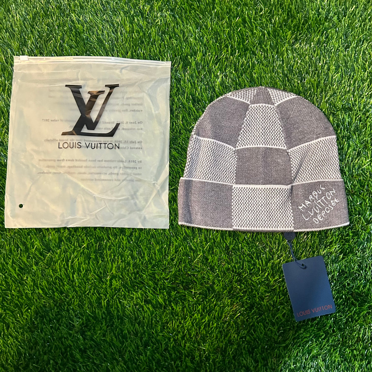 Greyy designer beanie