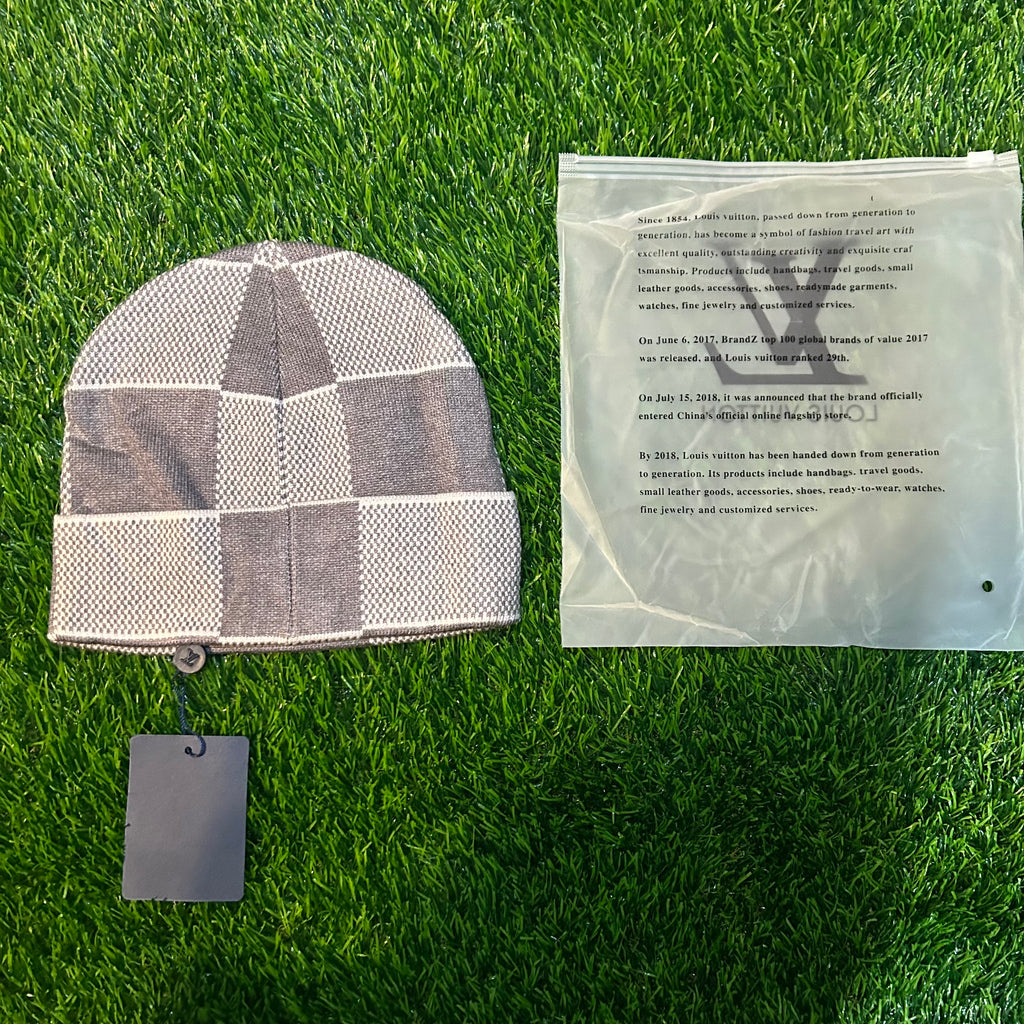 Greyy designer beanie