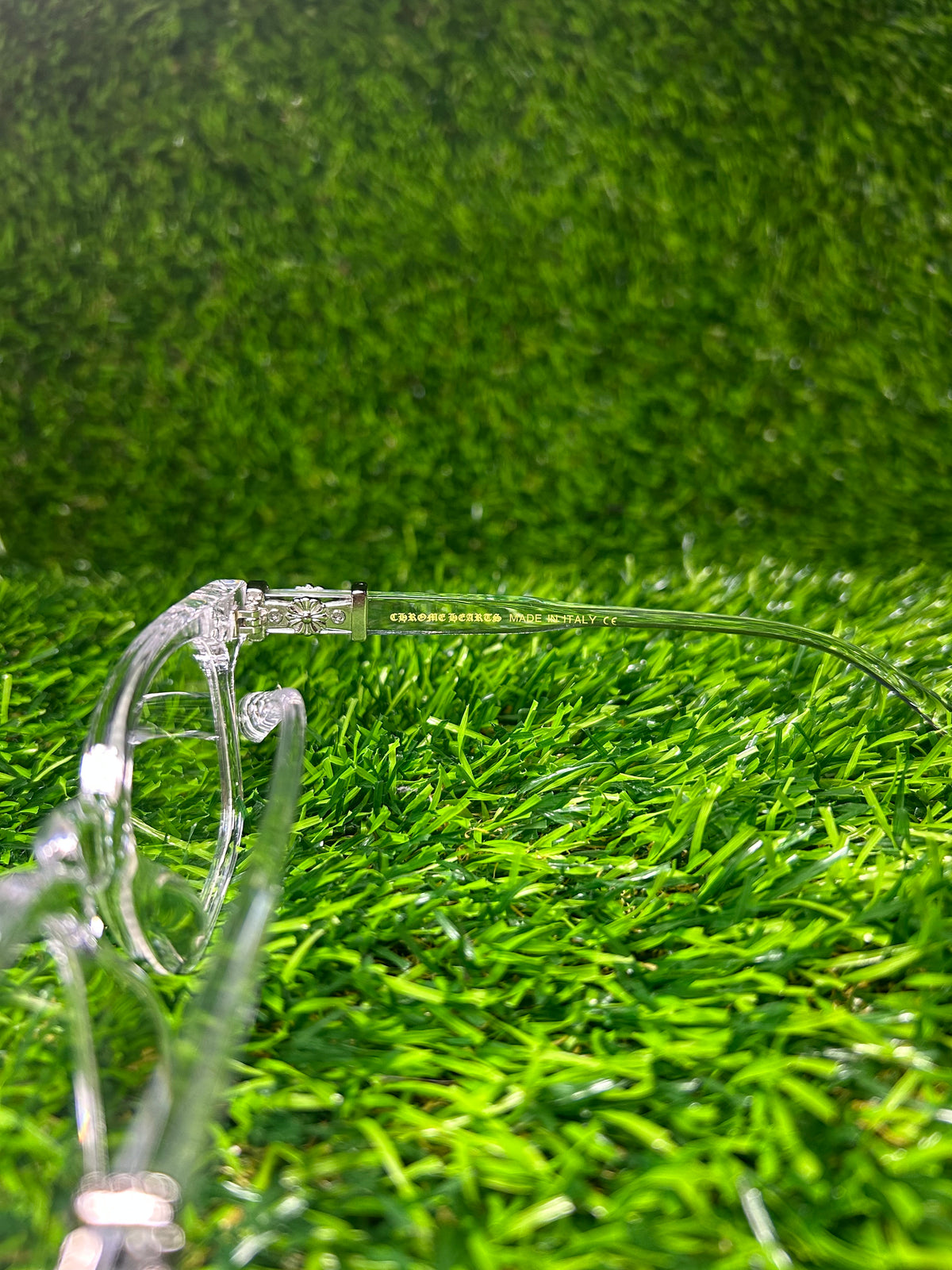 PRE-ORDER Chrome glasses Clear X Silver