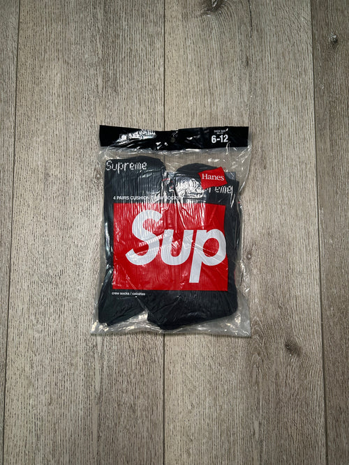 4-Pack SUP Socks (Black)