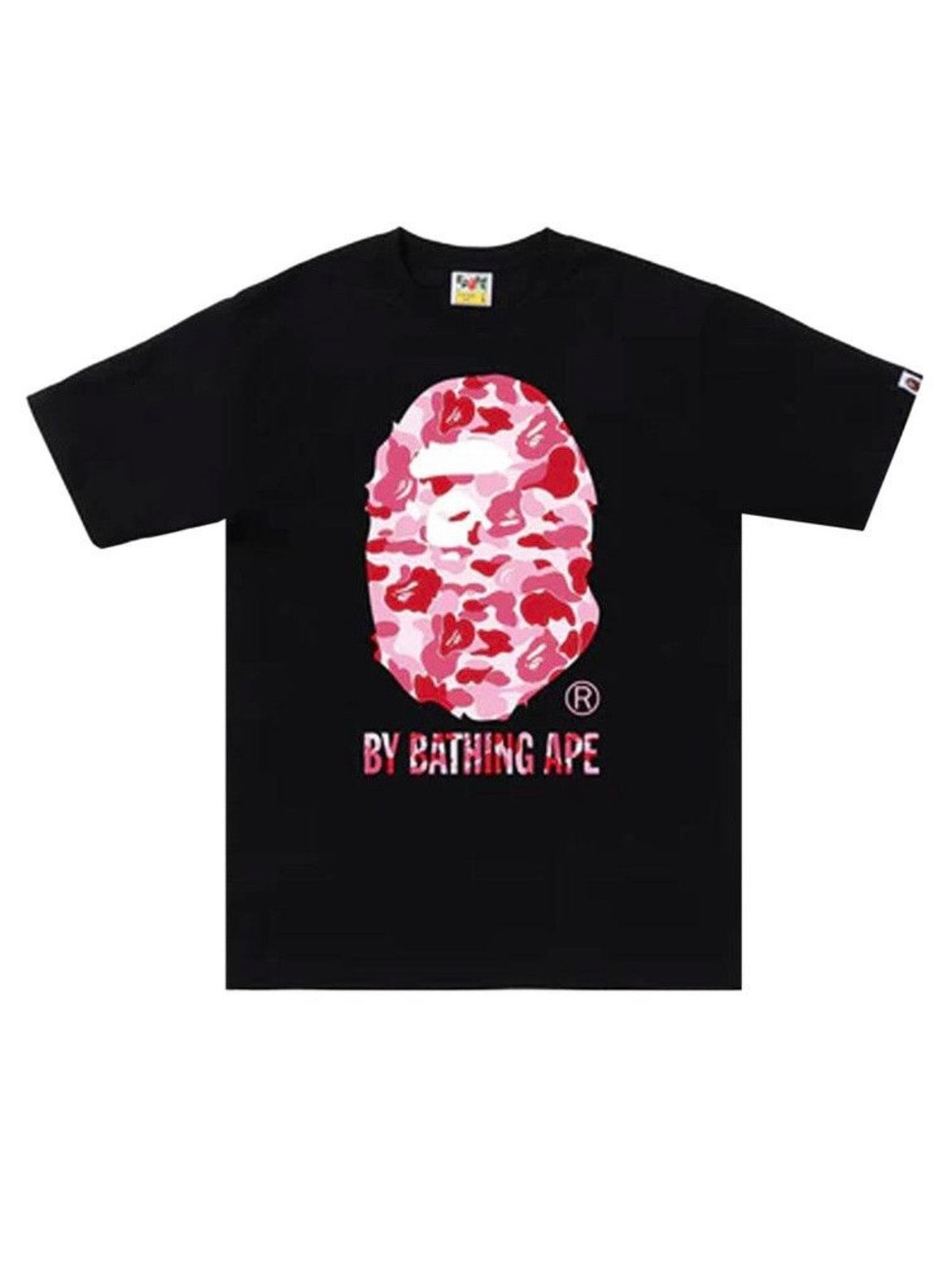 Black shirt with pink design