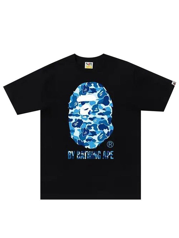 Black with Camo blue