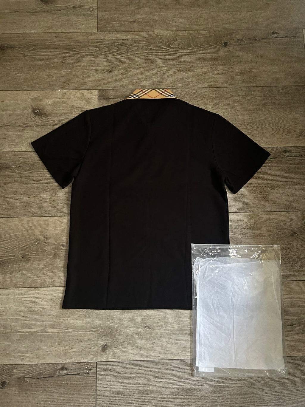 Black burbery Polo