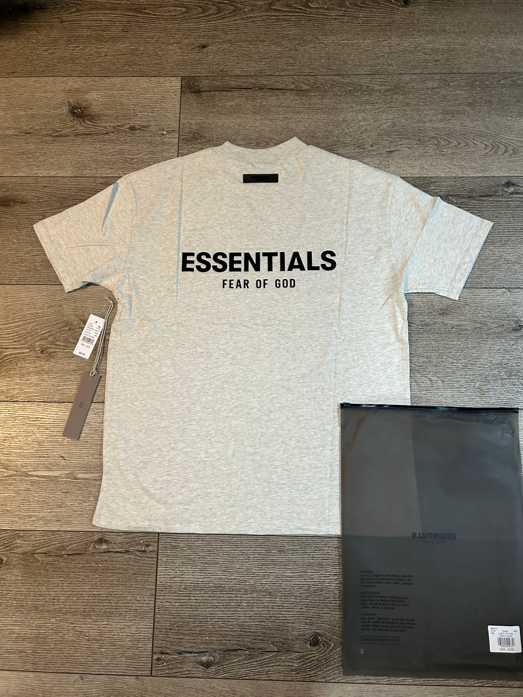 Light Oat Oversized T-shirt