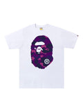 White with Purple head monkey shirt